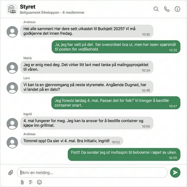 Intern styrekommunikasjon